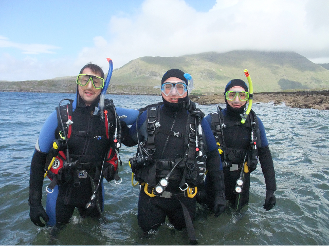  weekend for Discover Scubadiving , with our private training cove ...